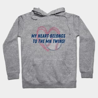 My Heart Belong to the Minnesota Twins Hoodie